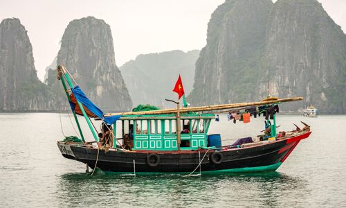 Halong Bay Fishing Boat